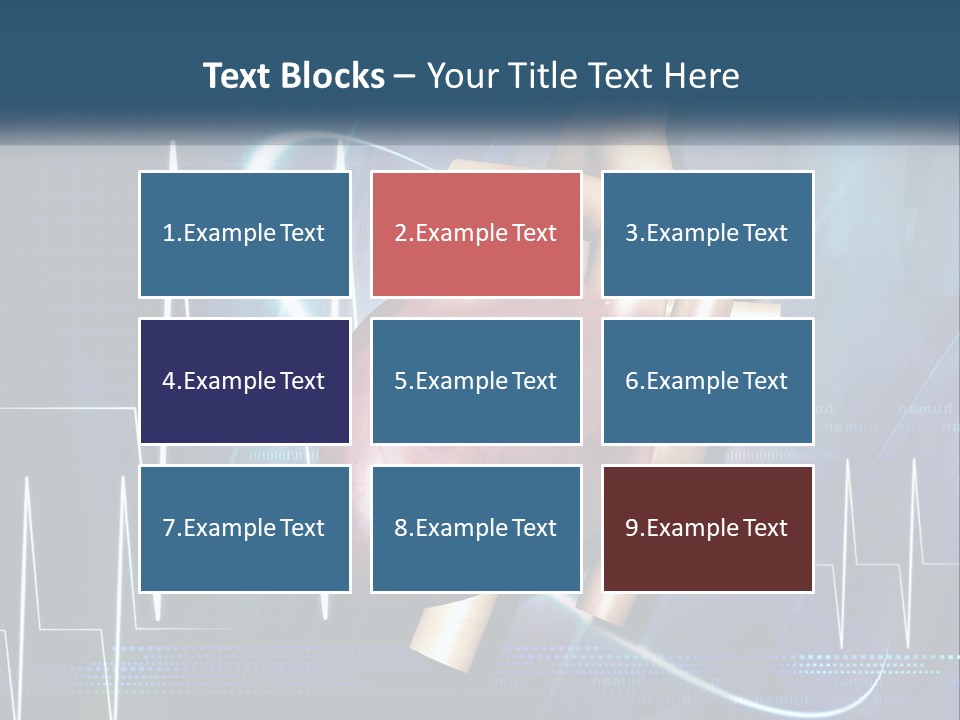 A Medical Powerpoint Presentation With A Heart PowerPoint Template