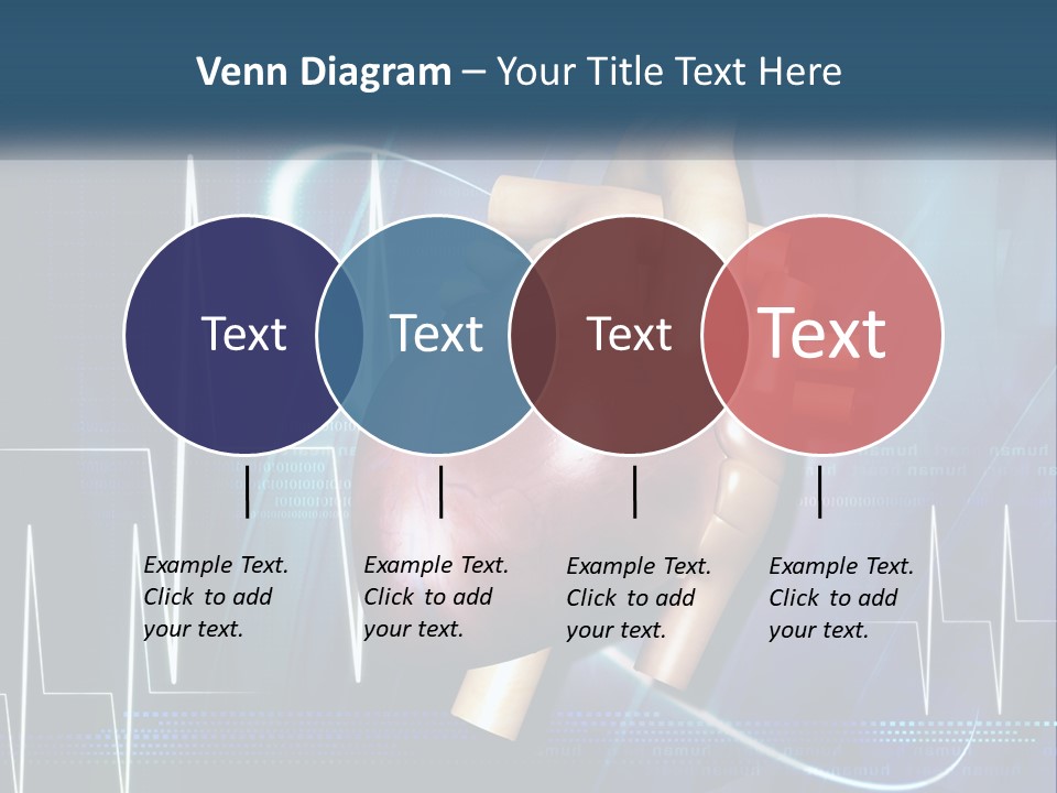A Medical Powerpoint Presentation With A Heart PowerPoint Template