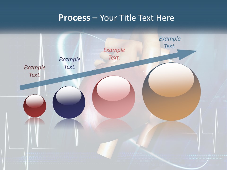 A Medical Powerpoint Presentation With A Heart PowerPoint Template
