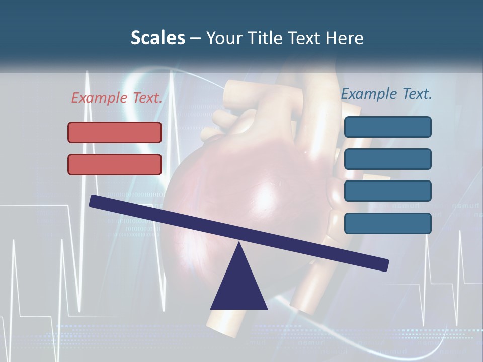 A Medical Powerpoint Presentation With A Heart PowerPoint Template