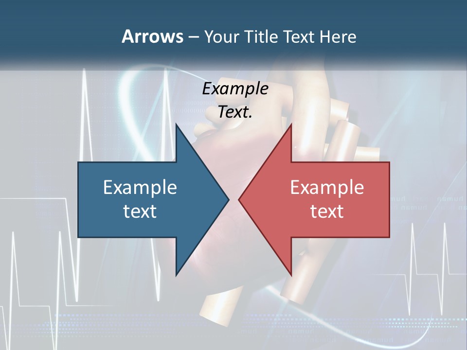 A Medical Powerpoint Presentation With A Heart PowerPoint Template