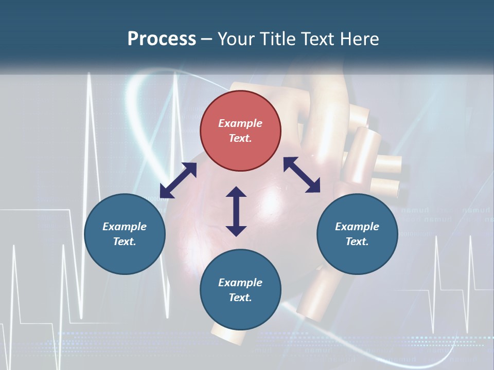 A Medical Powerpoint Presentation With A Heart PowerPoint Template