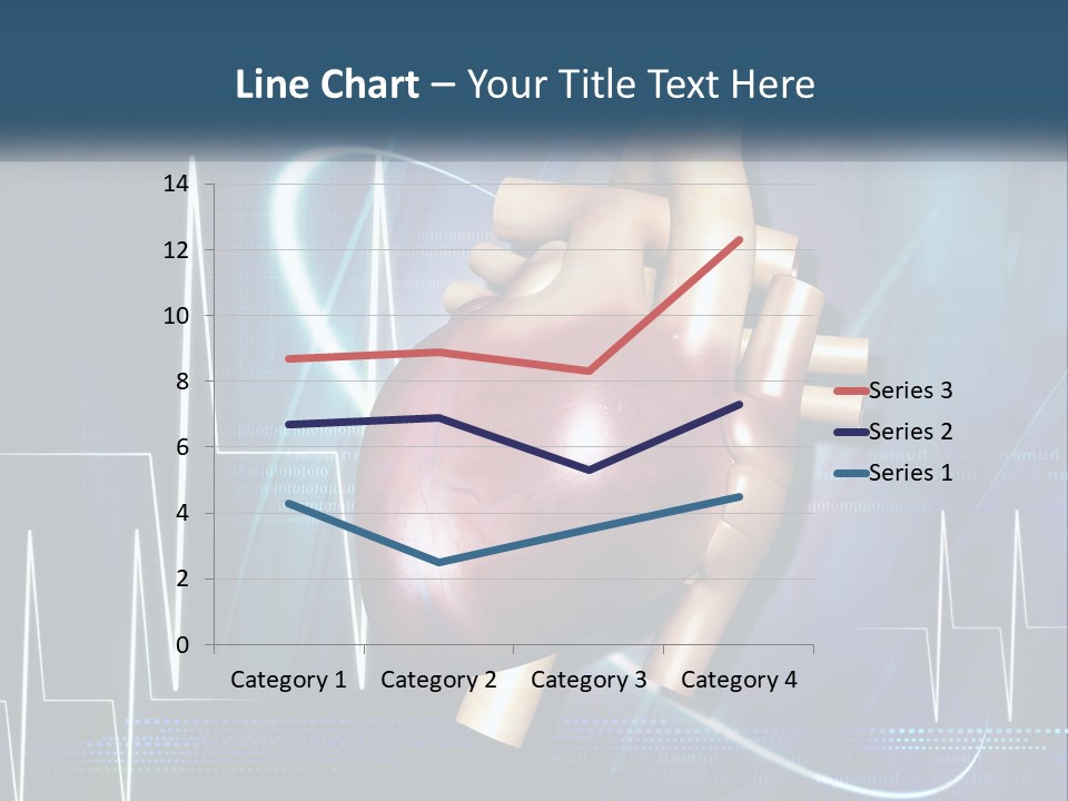 A Medical Powerpoint Presentation With A Heart PowerPoint Template