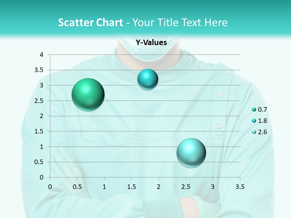 A Man In Scrubs Is Wearing A Surgical Mask PowerPoint Template