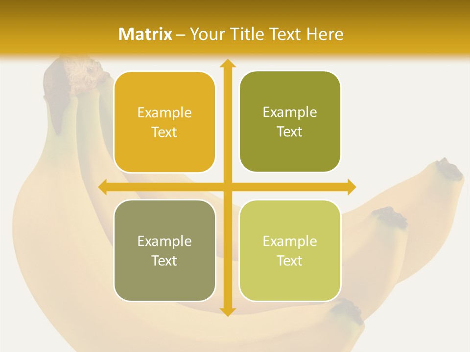 A Bunch Of Bananas Sitting On Top Of A Table PowerPoint Template