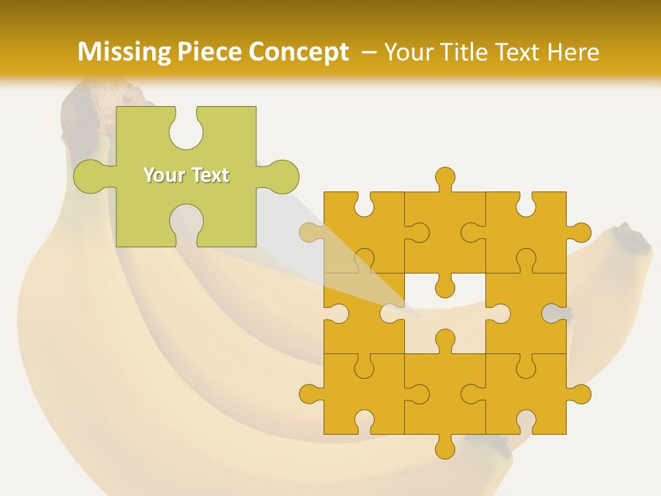 A Bunch Of Bananas Sitting On Top Of A Table PowerPoint Template