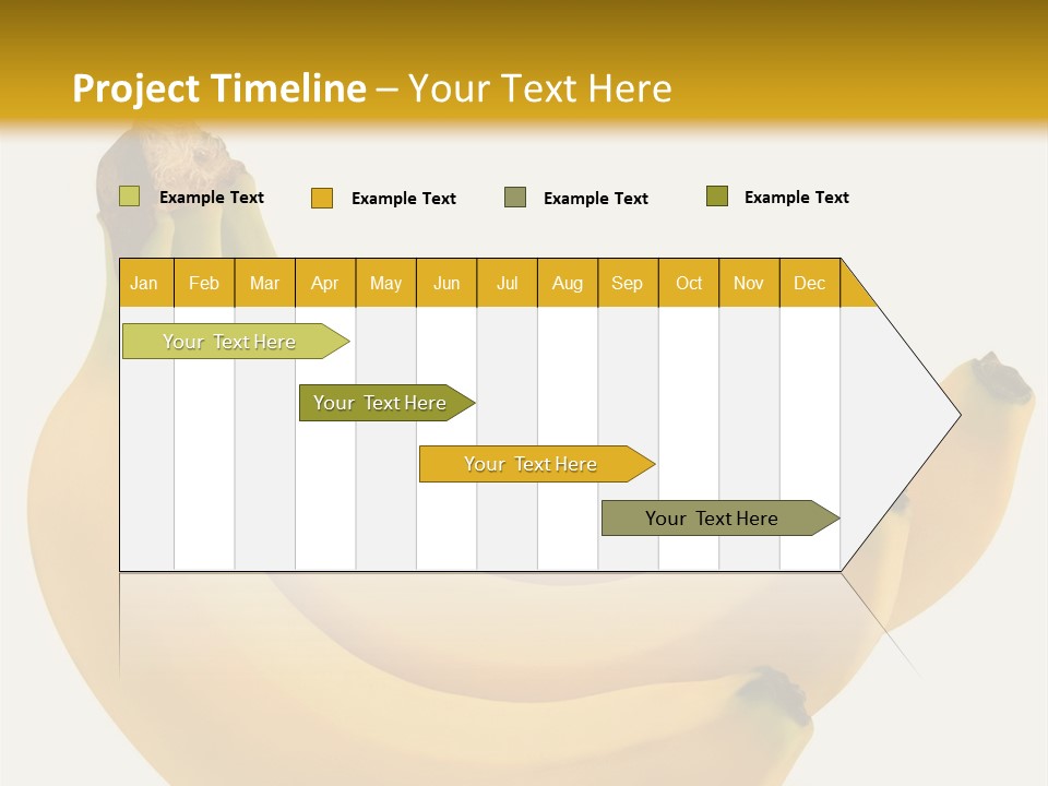 A Bunch Of Bananas Sitting On Top Of A Table PowerPoint Template
