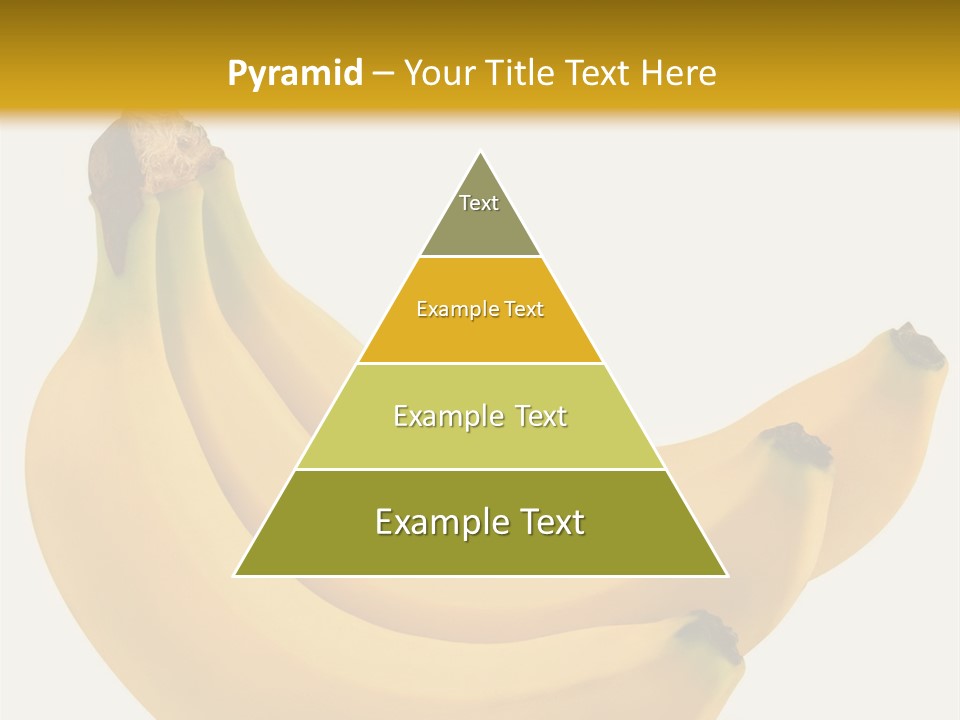 A Bunch Of Bananas Sitting On Top Of A Table PowerPoint Template