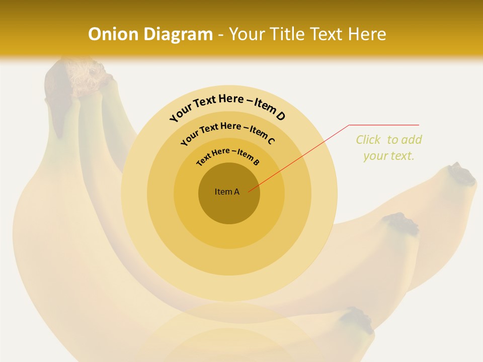 A Bunch Of Bananas Sitting On Top Of A Table PowerPoint Template