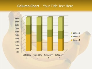 A Bunch Of Bananas Sitting On Top Of A Table PowerPoint Template