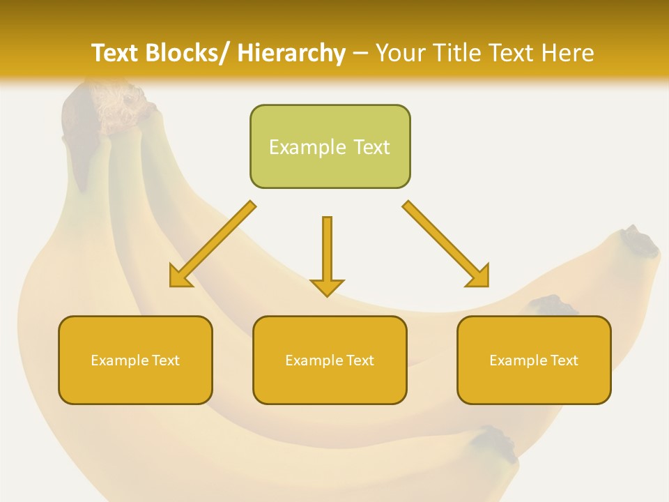 A Bunch Of Bananas Sitting On Top Of A Table PowerPoint Template