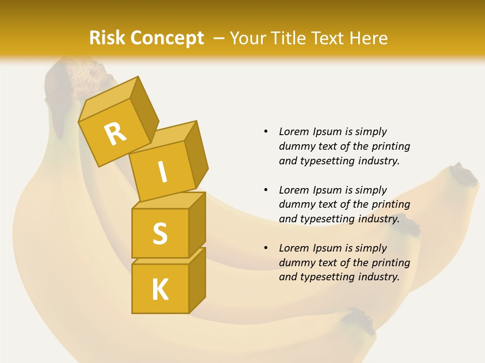 A Bunch Of Bananas Sitting On Top Of A Table PowerPoint Template
