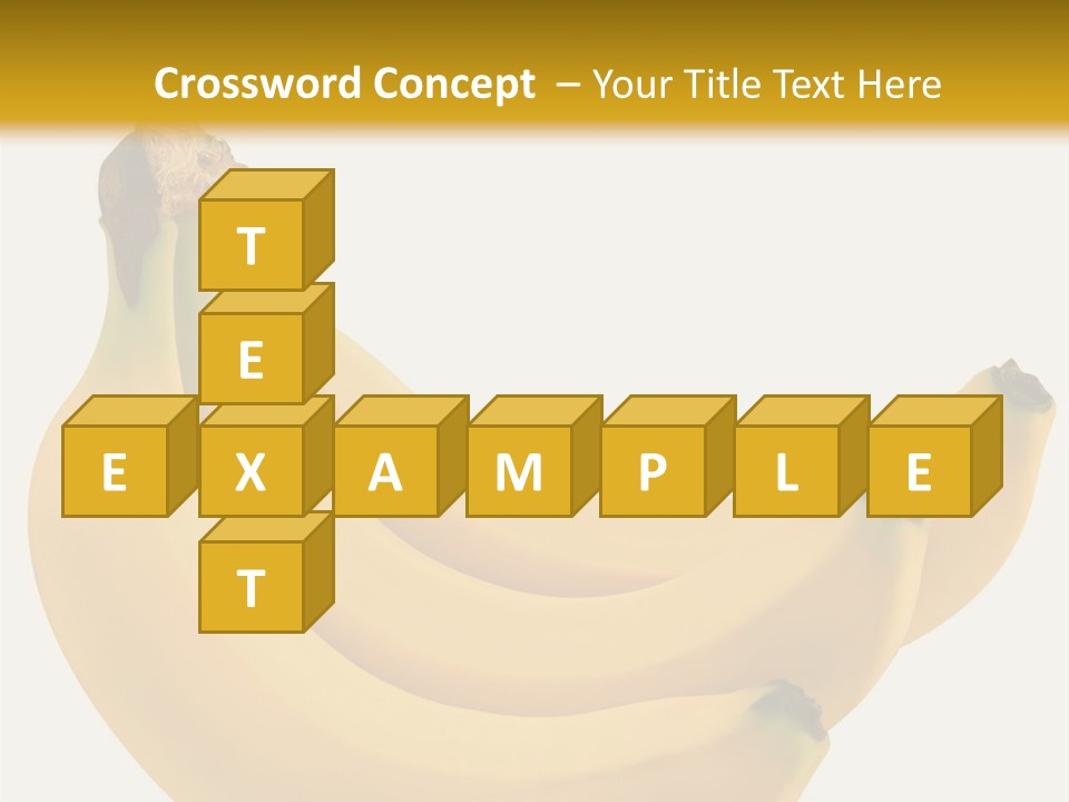 A Bunch Of Bananas Sitting On Top Of A Table PowerPoint Template