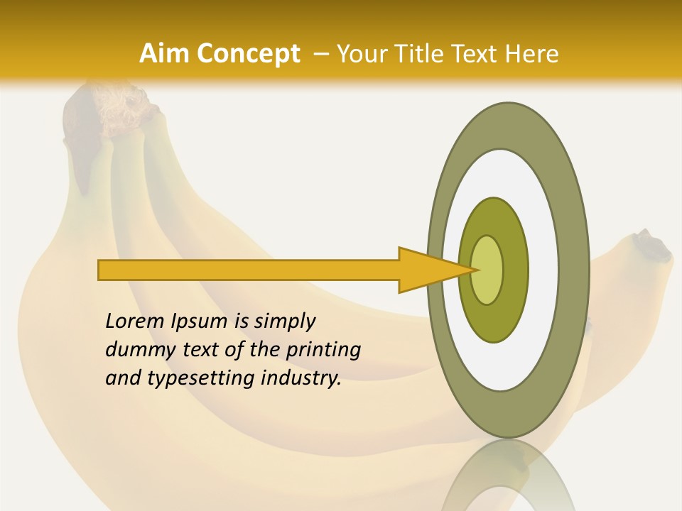 A Bunch Of Bananas Sitting On Top Of A Table PowerPoint Template