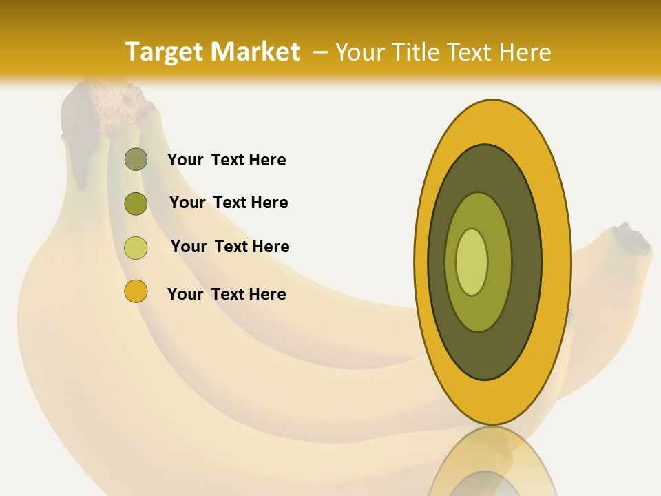 A Bunch Of Bananas Sitting On Top Of A Table PowerPoint Template