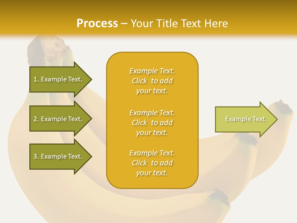 A Bunch Of Bananas Sitting On Top Of A Table PowerPoint Template