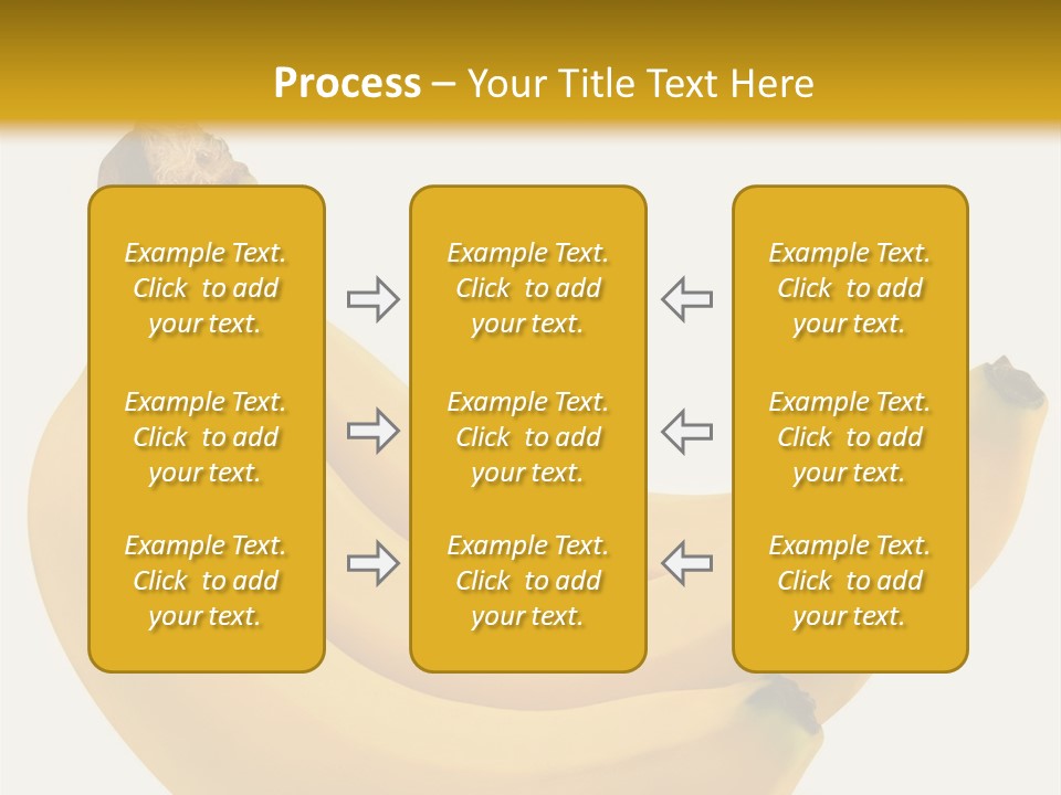 A Bunch Of Bananas Sitting On Top Of A Table PowerPoint Template