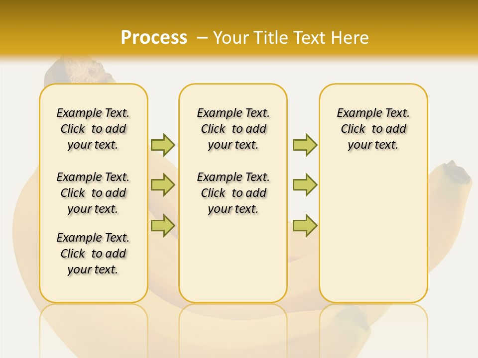 A Bunch Of Bananas Sitting On Top Of A Table PowerPoint Template