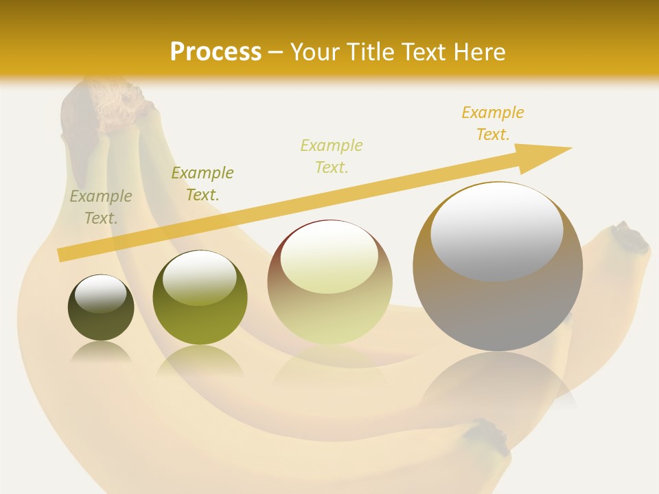 A Bunch Of Bananas Sitting On Top Of A Table PowerPoint Template