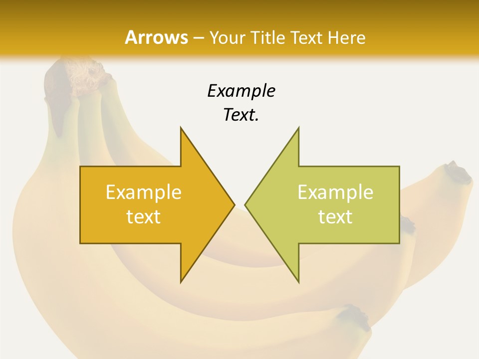A Bunch Of Bananas Sitting On Top Of A Table PowerPoint Template
