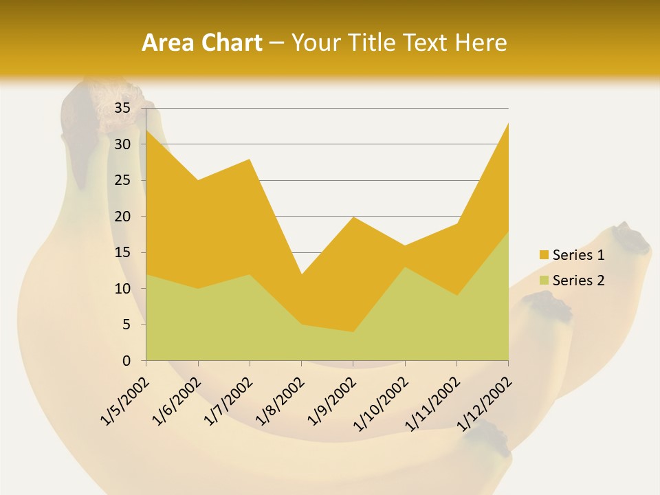 A Bunch Of Bananas Sitting On Top Of A Table PowerPoint Template