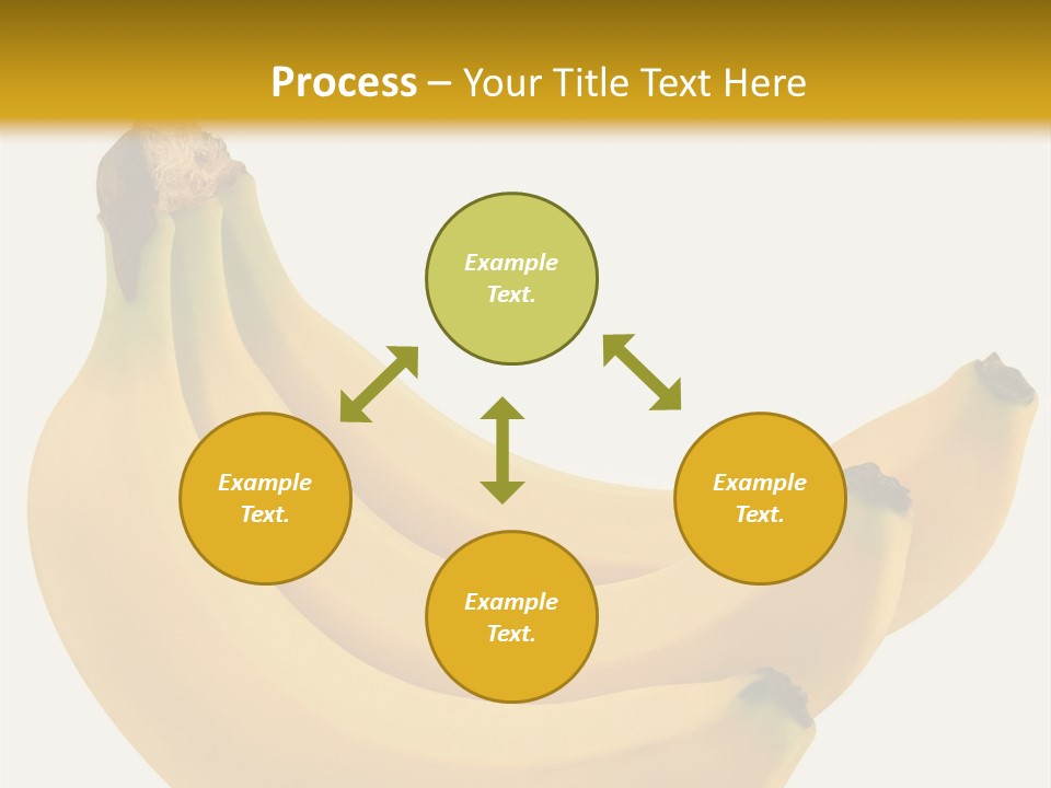 A Bunch Of Bananas Sitting On Top Of A Table PowerPoint Template
