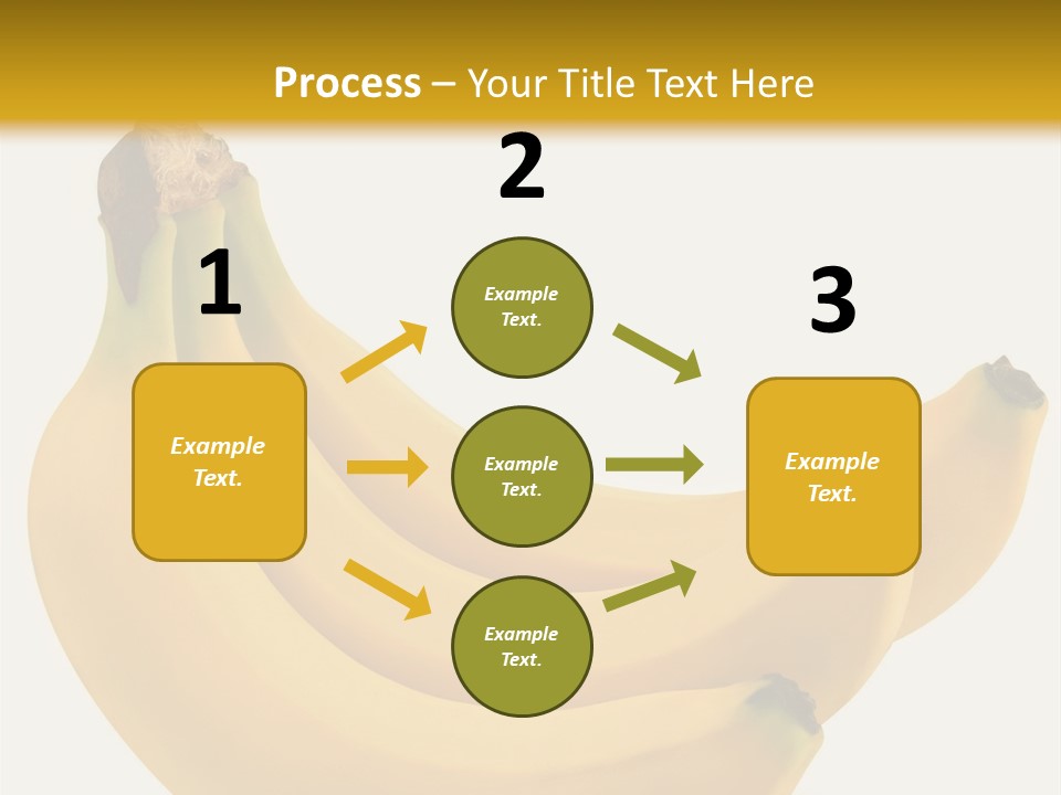 A Bunch Of Bananas Sitting On Top Of A Table PowerPoint Template