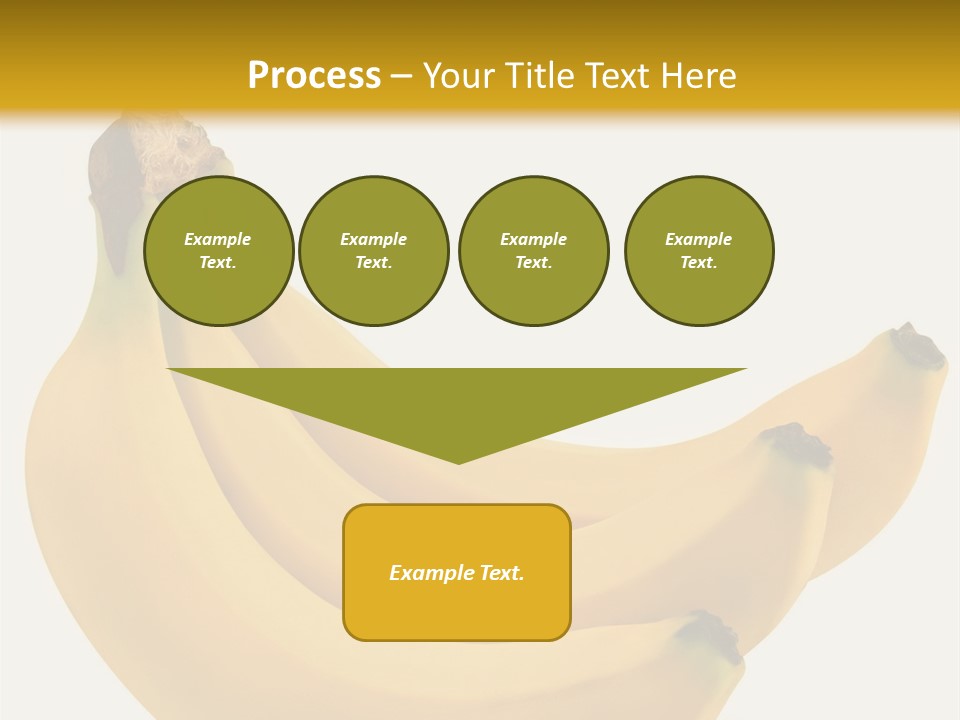 A Bunch Of Bananas Sitting On Top Of A Table PowerPoint Template
