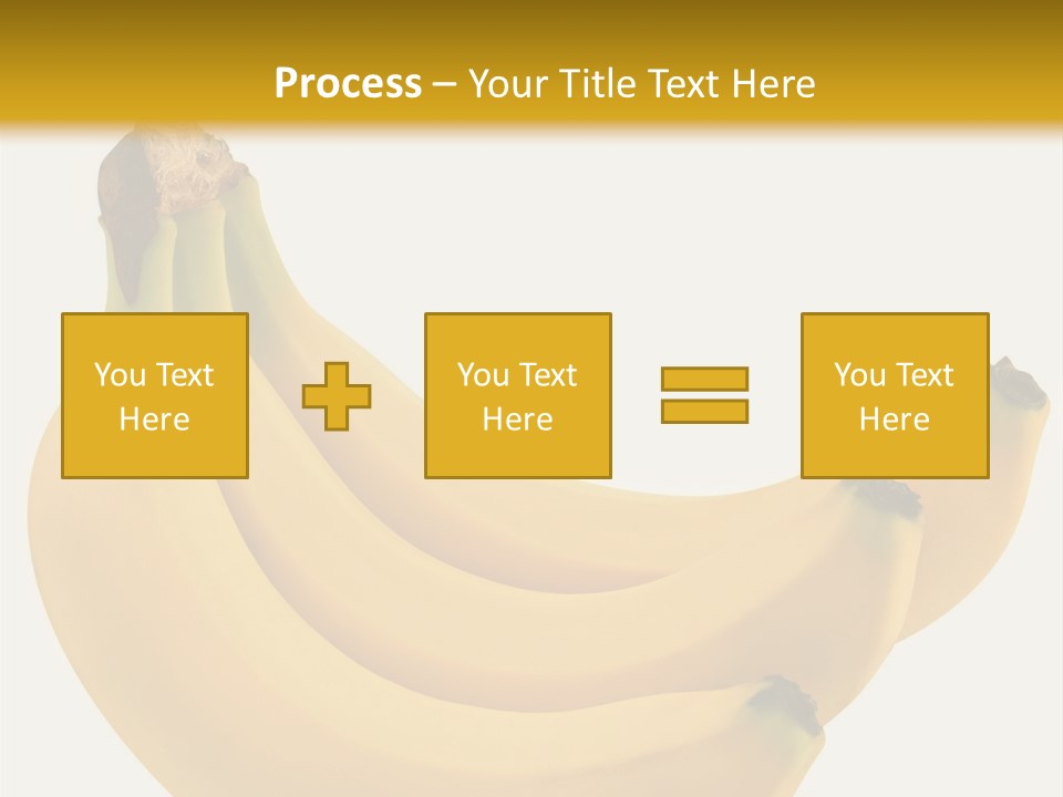 A Bunch Of Bananas Sitting On Top Of A Table PowerPoint Template