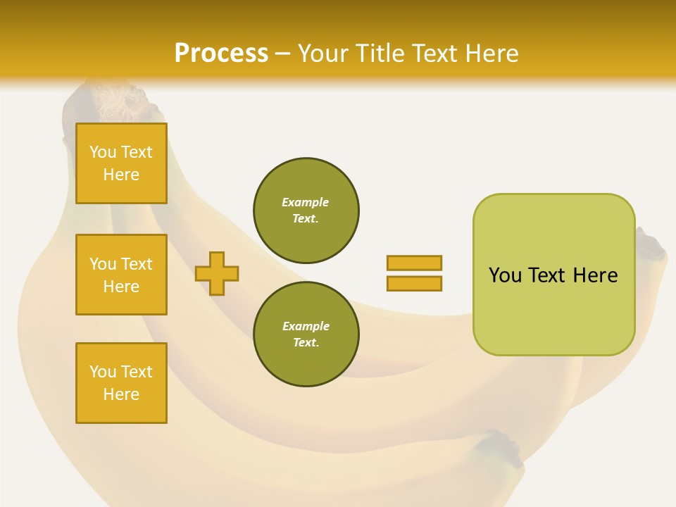 A Bunch Of Bananas Sitting On Top Of A Table PowerPoint Template