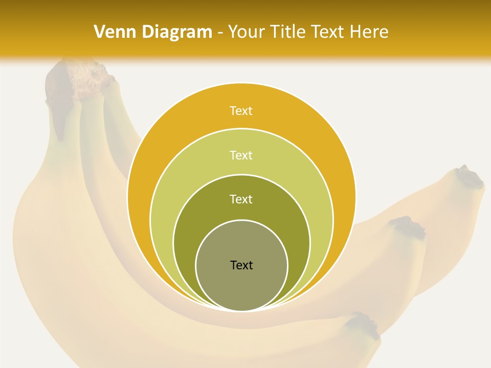 A Bunch Of Bananas Sitting On Top Of A Table PowerPoint Template