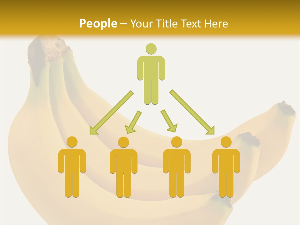A Bunch Of Bananas Sitting On Top Of A Table PowerPoint Template