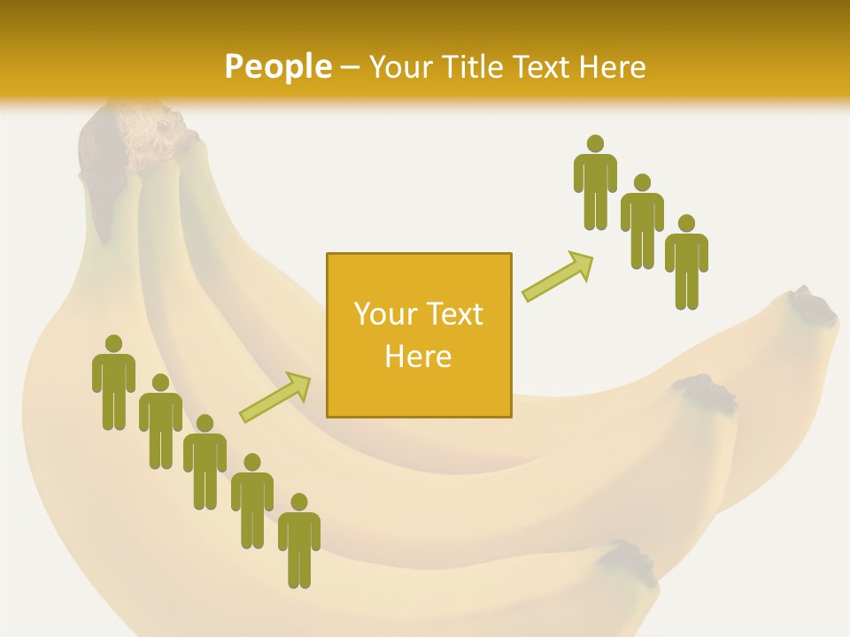 A Bunch Of Bananas Sitting On Top Of A Table PowerPoint Template