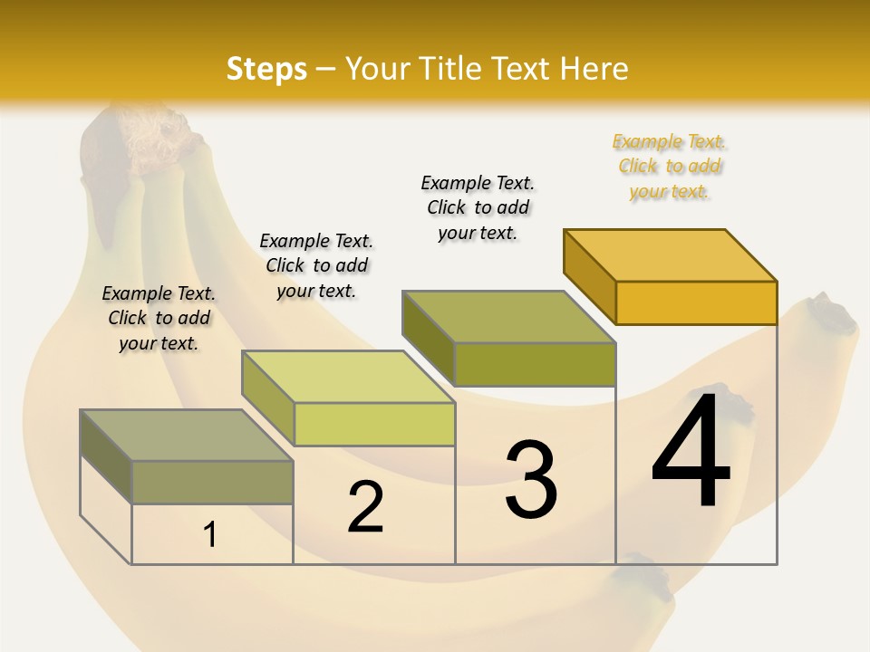 A Bunch Of Bananas Sitting On Top Of A Table PowerPoint Template