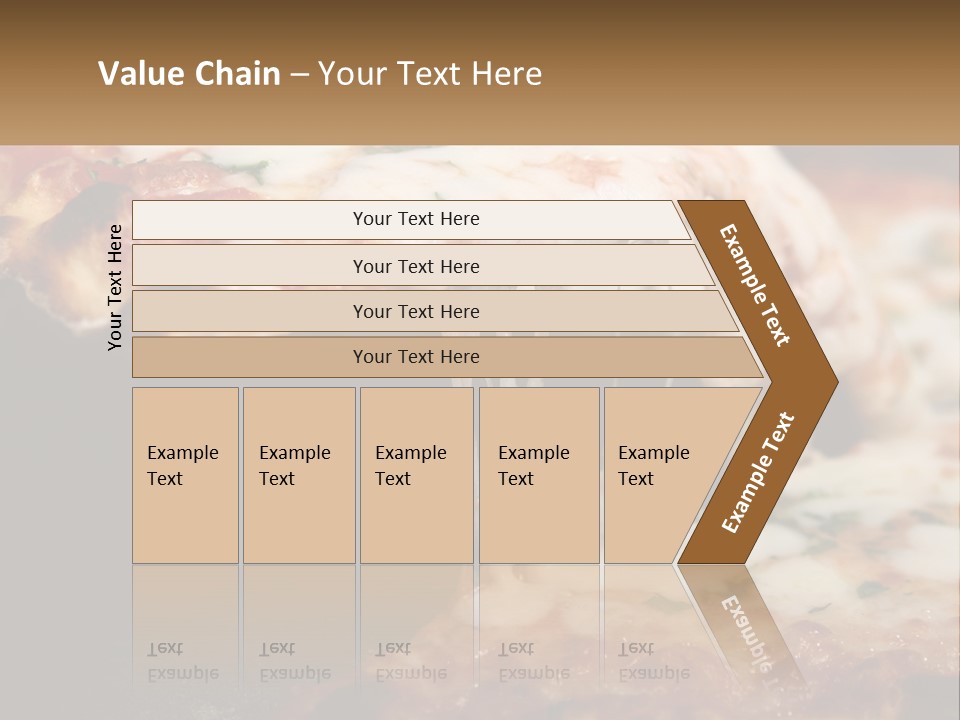A Slice Of Pizza Being Lifted From A Pan PowerPoint Template