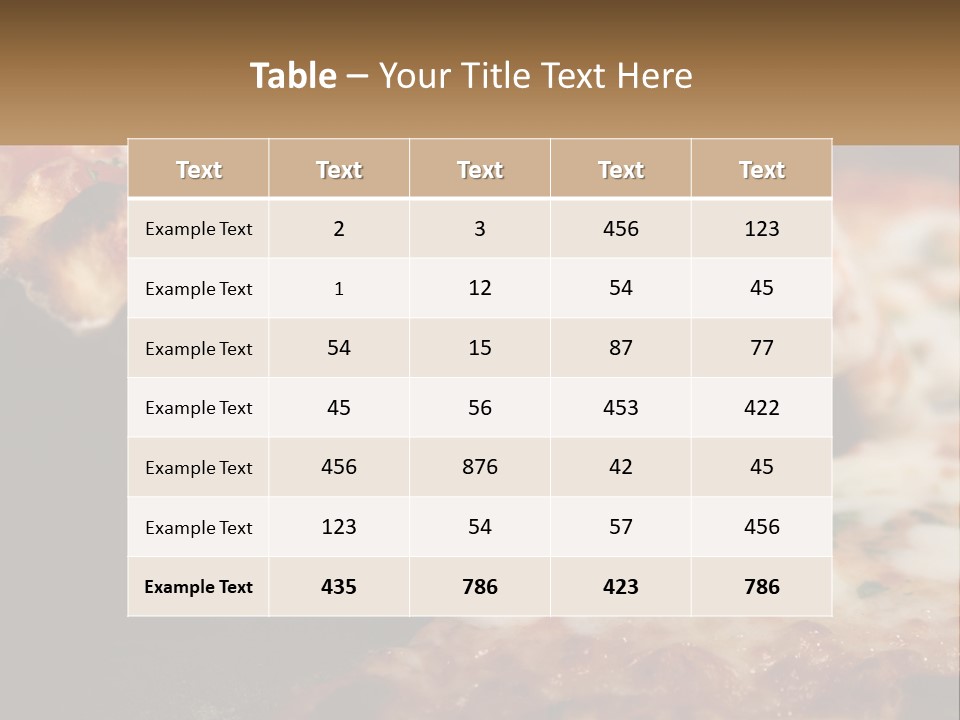 A Slice Of Pizza Being Lifted From A Pan PowerPoint Template