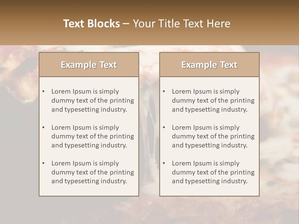 A Slice Of Pizza Being Lifted From A Pan PowerPoint Template