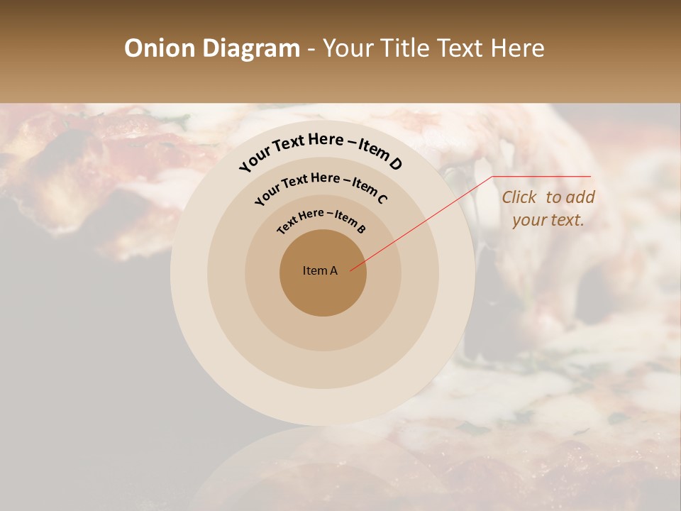 A Slice Of Pizza Being Lifted From A Pan PowerPoint Template