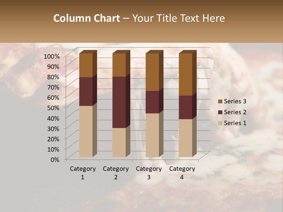 A Slice Of Pizza Being Lifted From A Pan PowerPoint Template
