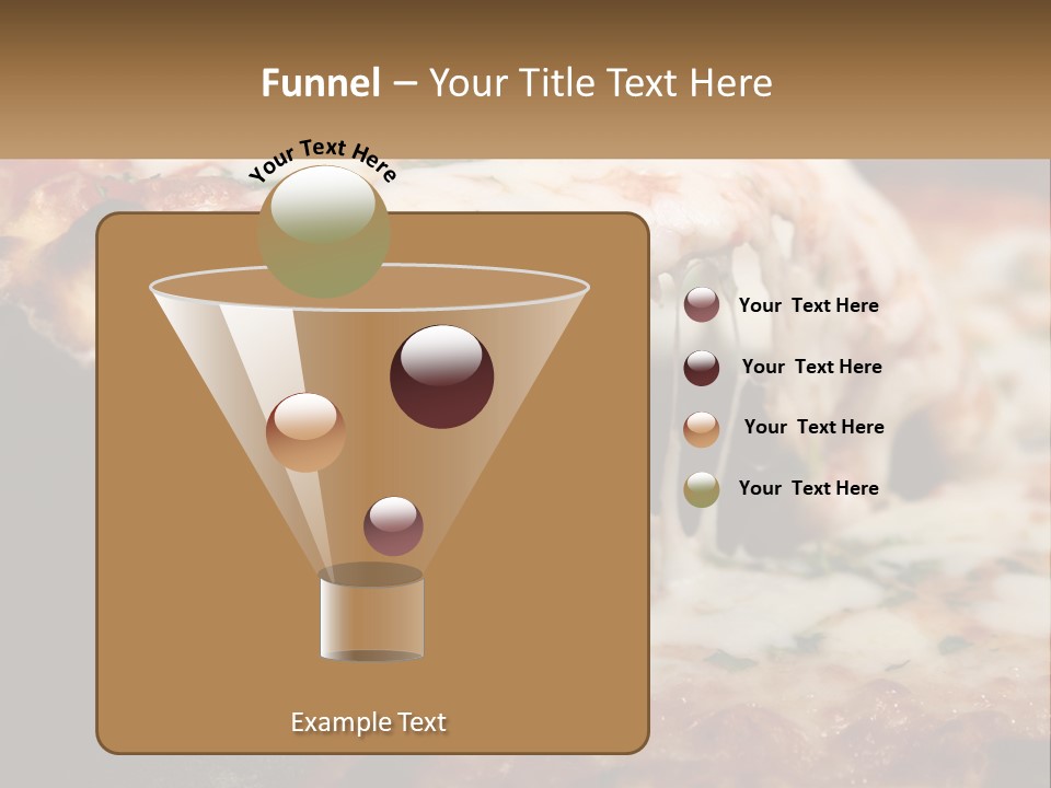 A Slice Of Pizza Being Lifted From A Pan PowerPoint Template