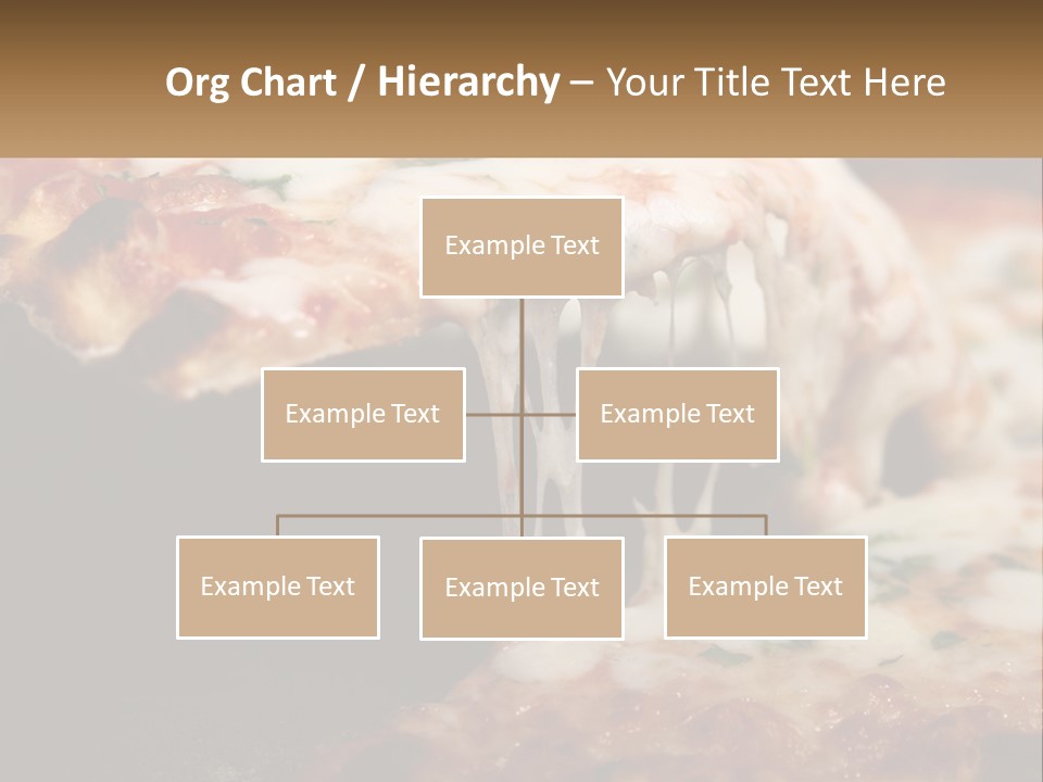 A Slice Of Pizza Being Lifted From A Pan PowerPoint Template