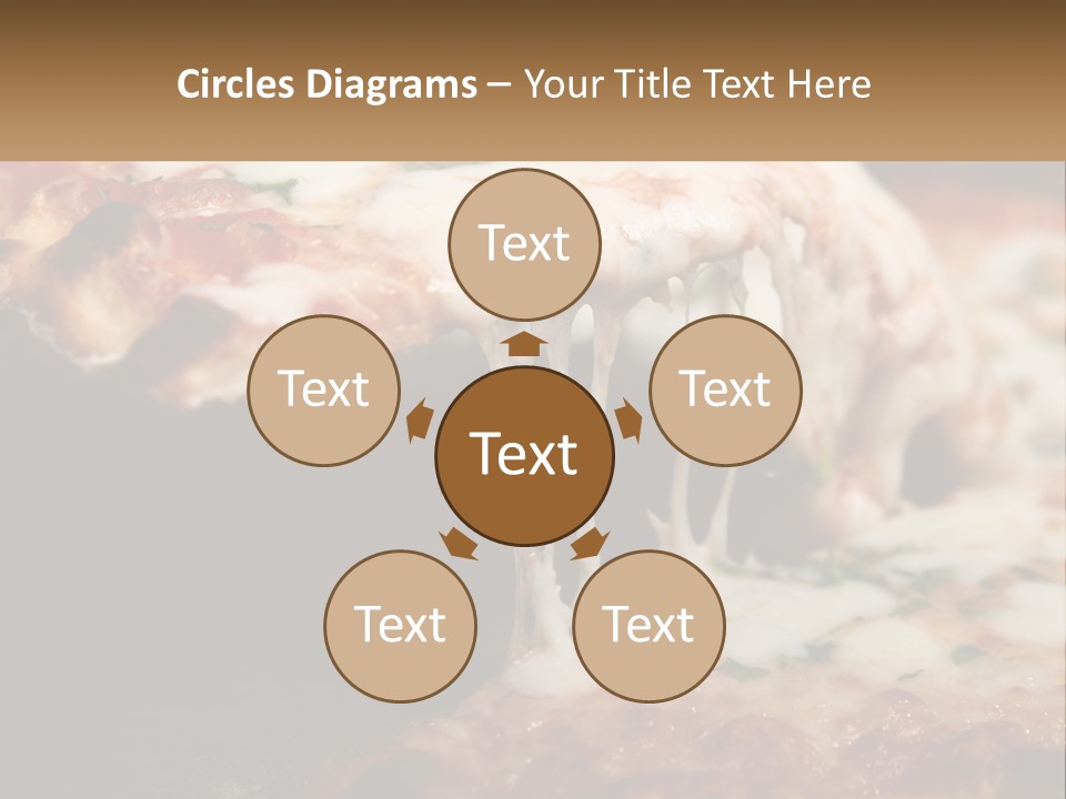 A Slice Of Pizza Being Lifted From A Pan PowerPoint Template