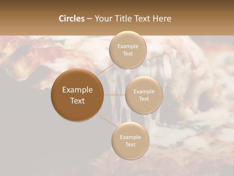 A Slice Of Pizza Being Lifted From A Pan PowerPoint Template