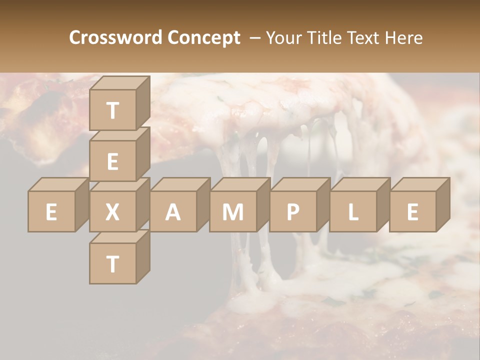 A Slice Of Pizza Being Lifted From A Pan PowerPoint Template