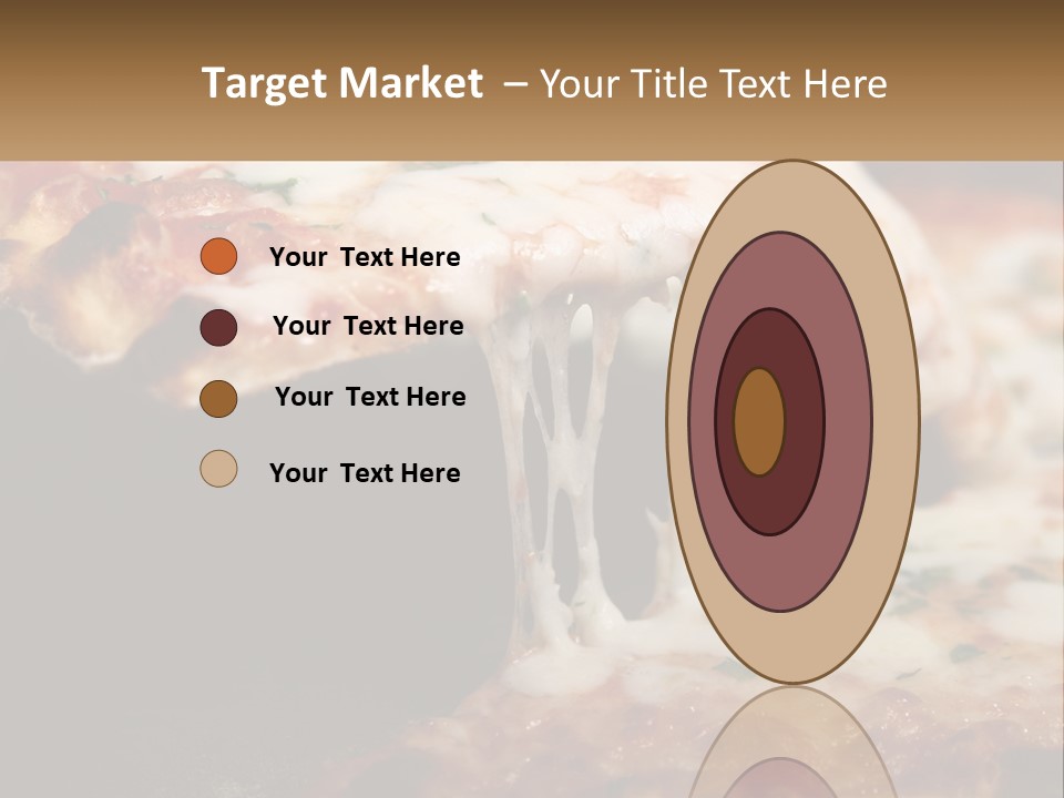 A Slice Of Pizza Being Lifted From A Pan PowerPoint Template