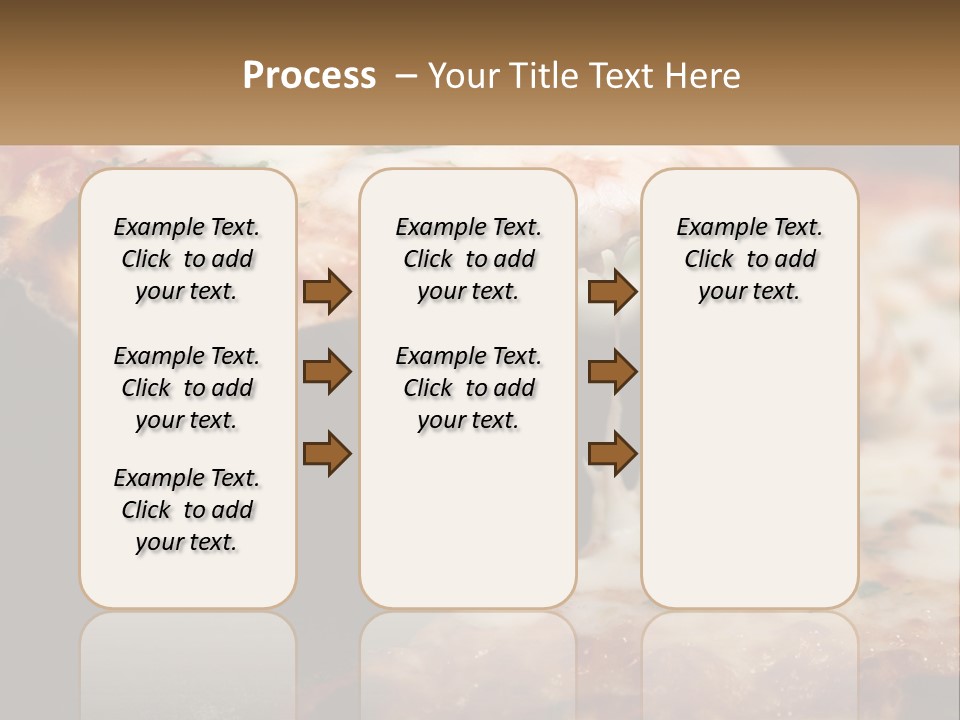 A Slice Of Pizza Being Lifted From A Pan PowerPoint Template