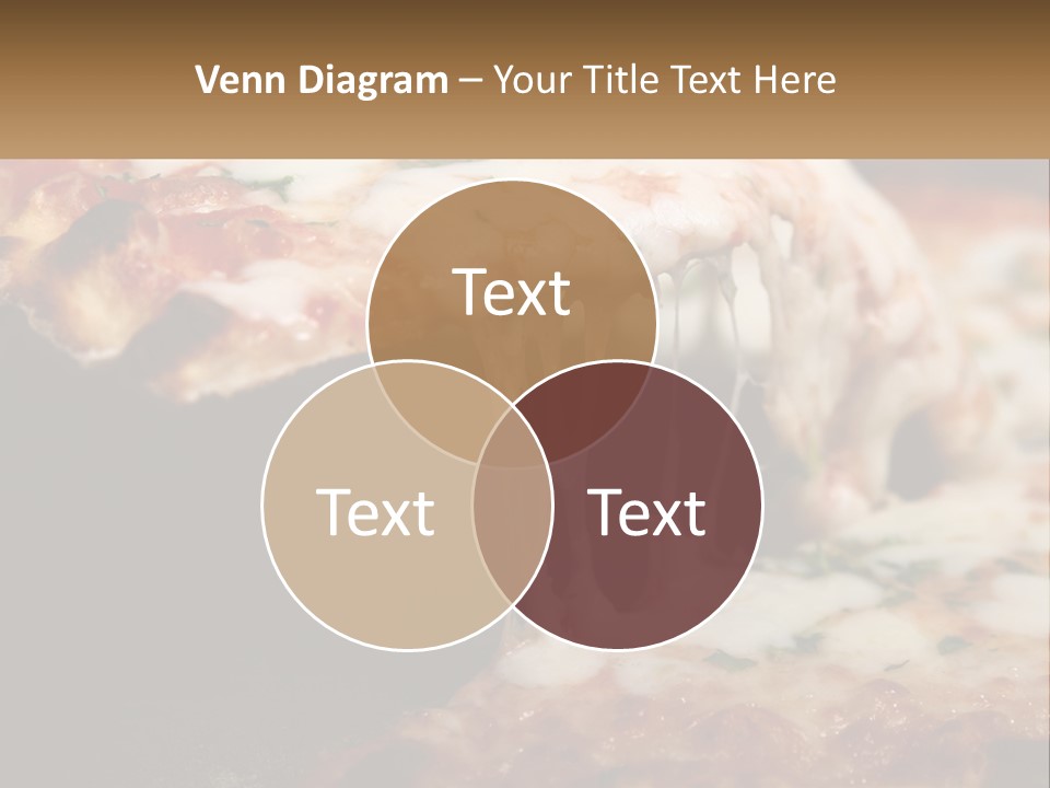 A Slice Of Pizza Being Lifted From A Pan PowerPoint Template