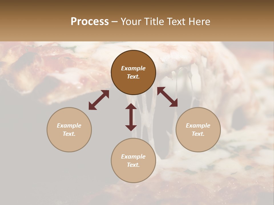 A Slice Of Pizza Being Lifted From A Pan PowerPoint Template