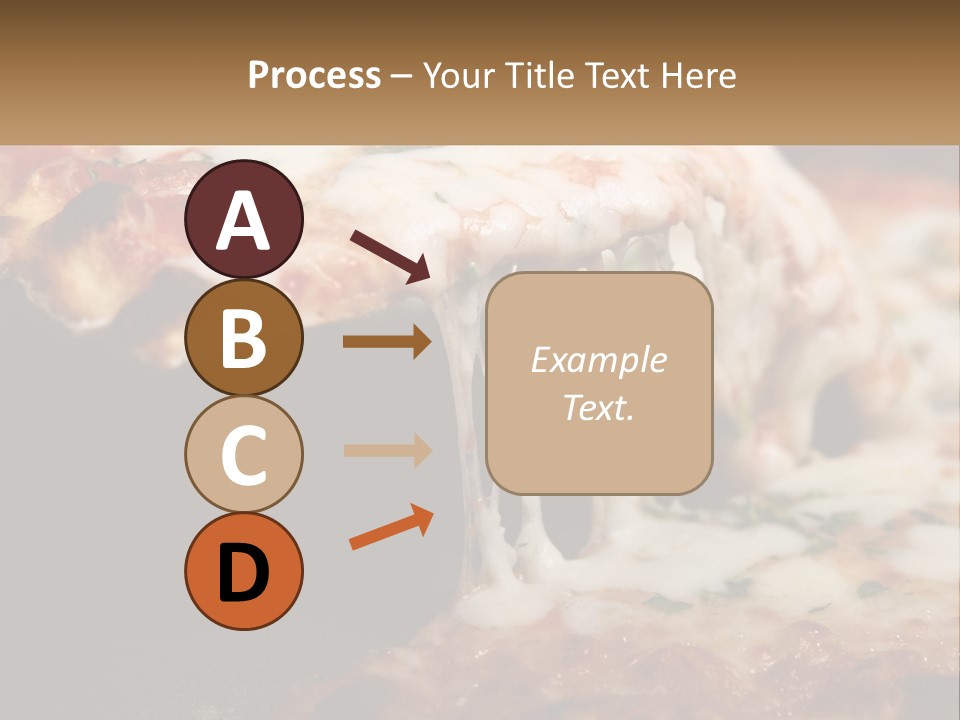 A Slice Of Pizza Being Lifted From A Pan PowerPoint Template