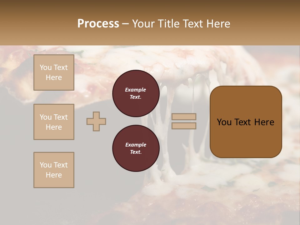 A Slice Of Pizza Being Lifted From A Pan PowerPoint Template